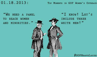 Illustration for article titled How Does the GOP Heart Ladies? Let Us Count the Ways